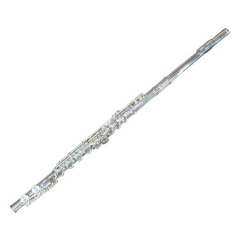 Flauta Transversal Bocal Curvo DASONS Prateada Flauta Transversal Bocal Curvo DASONS Prateada